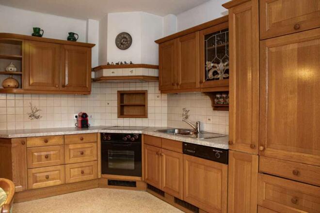 Küche in der Butchi-Suite in Bad Goisern