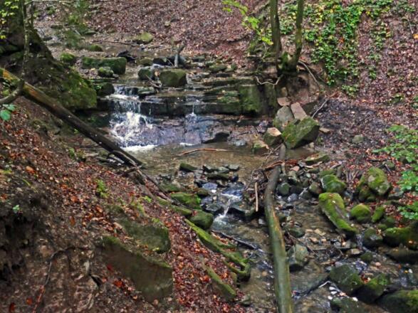 In der Kaskadenschlucht