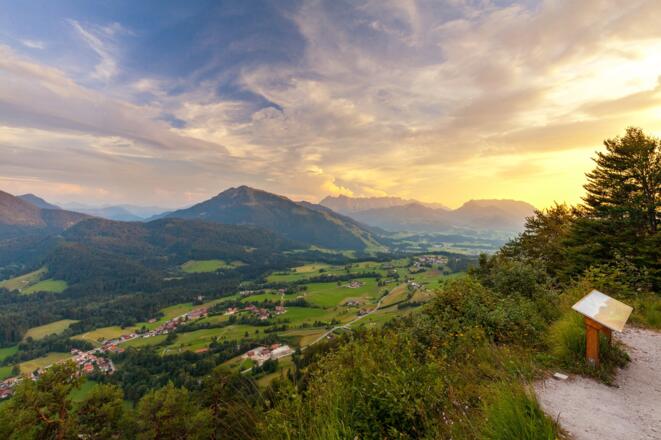 Gipfelblick Wetterkreuz