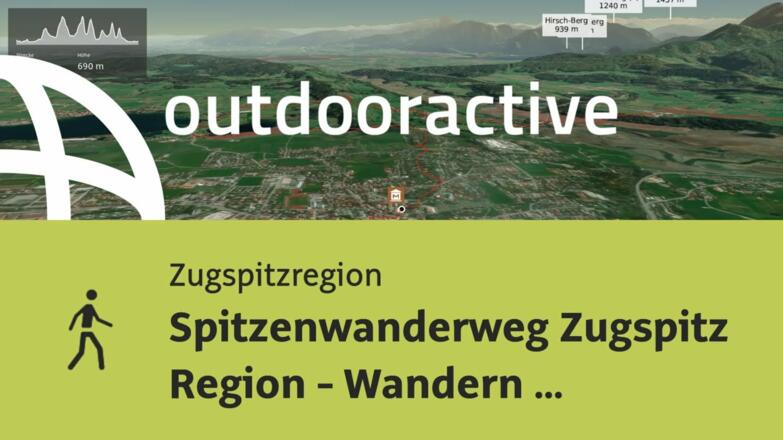 Wanderung in der Zugspitz Region: Spitzenwanderweg Zugspitz Region - Wandern in Bayern!