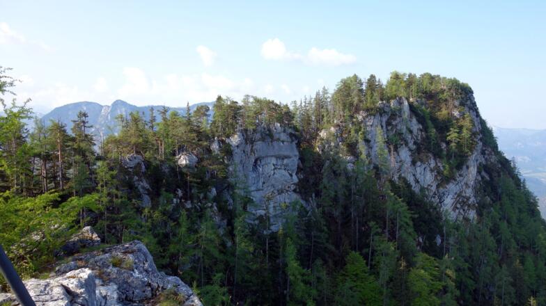 Rückblick zum Südgipfel 1373m