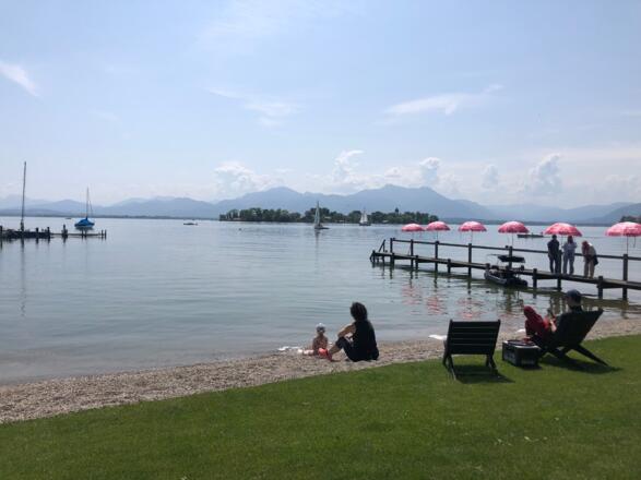 Chiemseestrand in Gstadt