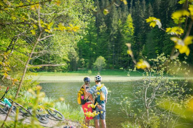 Rast am Suttensee
