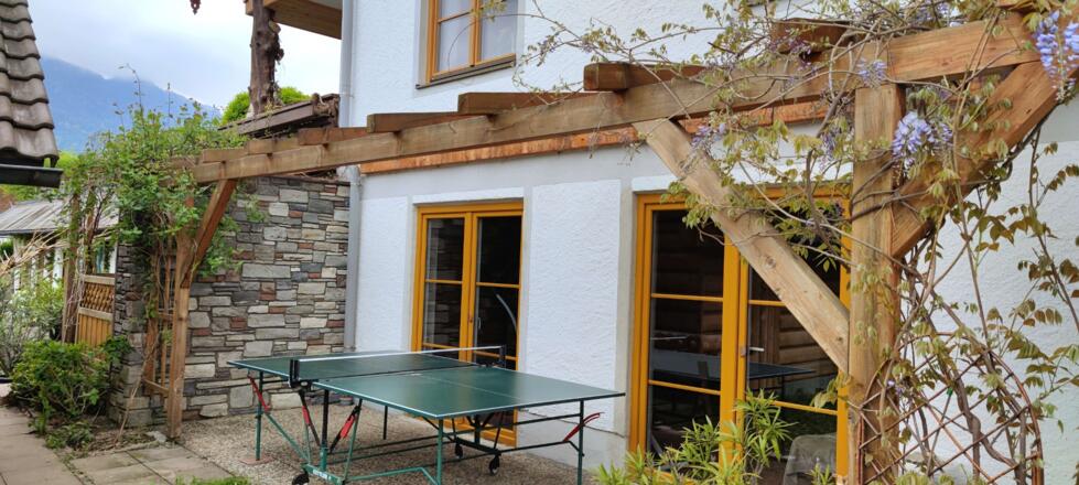 Tischtennisplatte - Pension Berghof