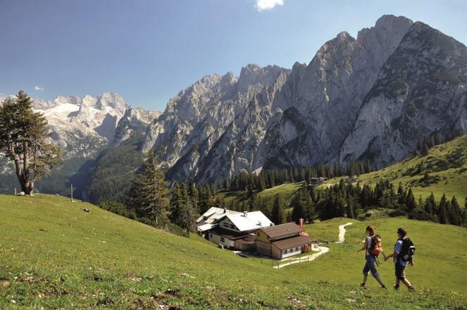 Wanderung zur Sonnenalm mit Gletscherblick