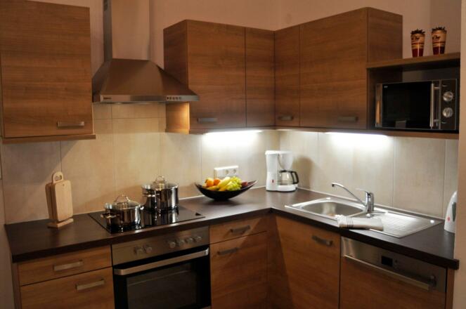 Küchenzeile Wohnung Bergzauber