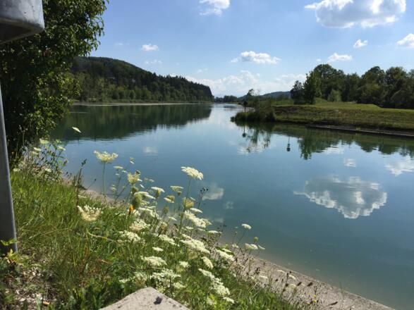 Blick vom Mühltal in den Süden
