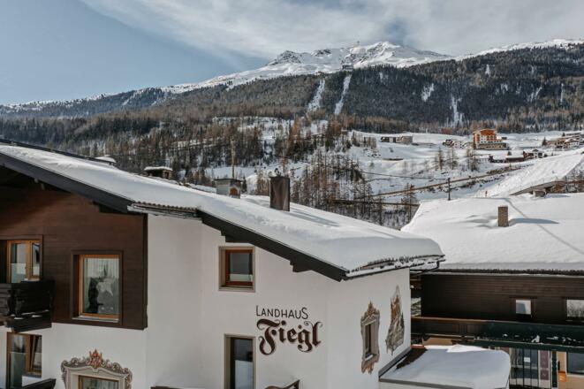 Ansicht zur Gaislachkogelbahn - Skigebiet