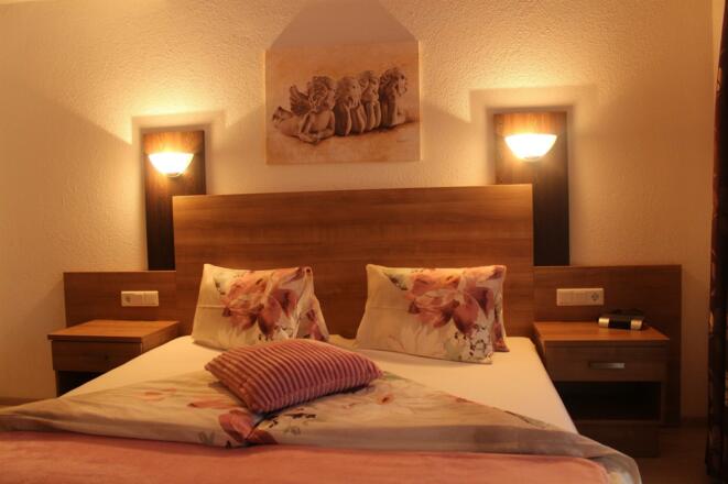 Schlafzimmer Wohnung Bergzauber