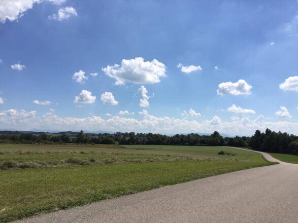 Bergpanorama Richtung Sachsenhausen