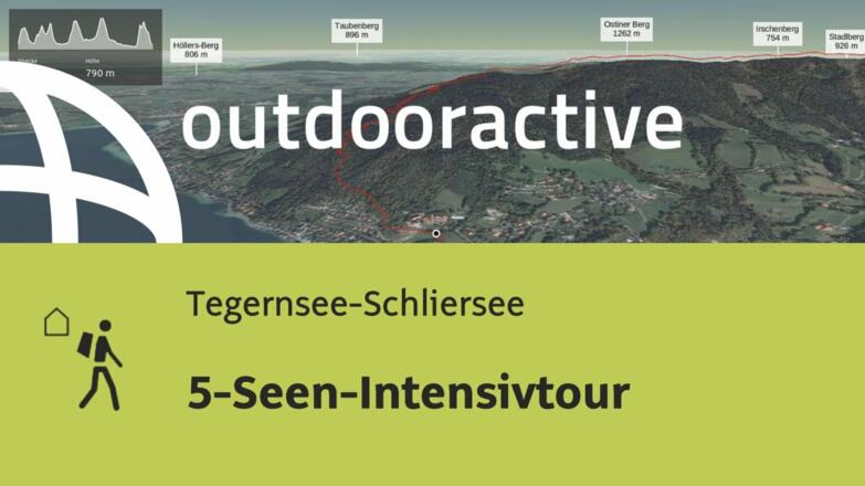 Fernwanderweg in der Region Tegernsee-Schliersee: 5-Seen-Intensivtour