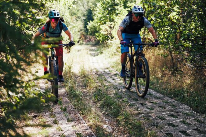 Eine Herausforderung: der Kolonnenweg nahe der ehemaligen deutsch-deutschen Grenze