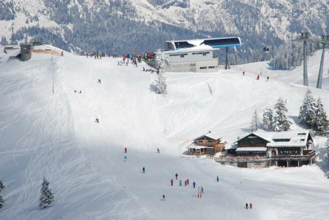 Die Sonnenalm im Winter