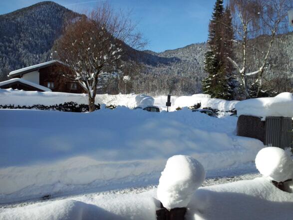 Ferienwohnung Haulle Kreuth am Tegernsee Blick Richtung Hirschberg