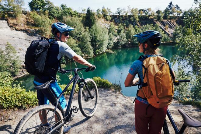 Die alten Schieferbrüche sind ein beliebtes Fotomotiv.