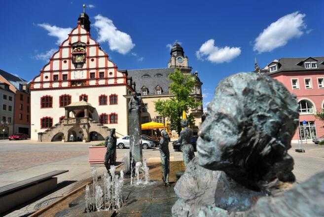 Brunnen mit Altmarkt