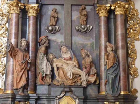 Beweinungsgruppe, Til Riemenschneider zugeschrieben