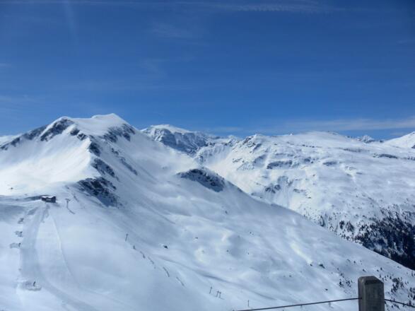 Tischkogel und Silberpfennig, dahinter das Schareck