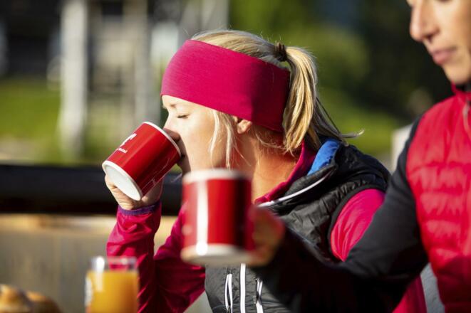 Frühstück am Berg Alpbach
