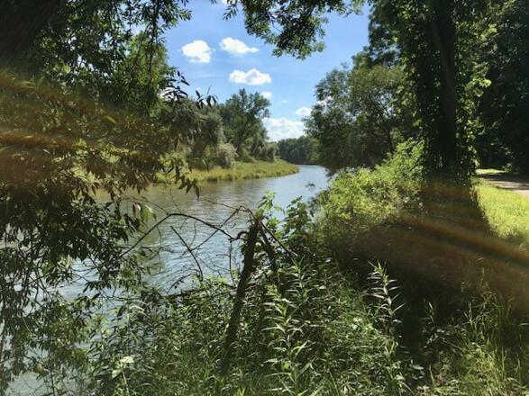 An der Isar bei Rosenau
