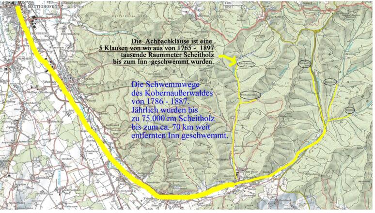 Das Schwemmsystem des Kobernaußerwaldes