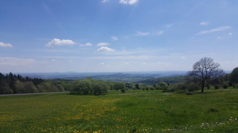 Ausblick von der Thüringer Hütte