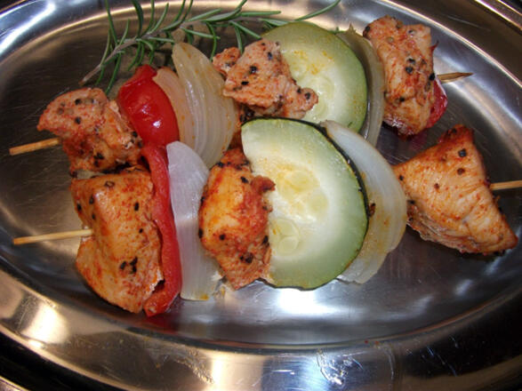 leckeres Essen beim Gasthof "Zum Löwen"