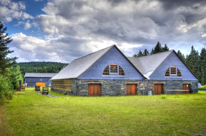 Technisches Denkmal - Historischer Schieferbergbau - Lehesten