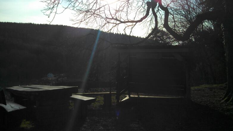 Picknick, Vesper wunderbar vor der Burgruine Wildenstein