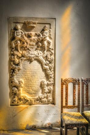 Historische Steinplatte - Dreifaltigkeitskirche - Eisfeld