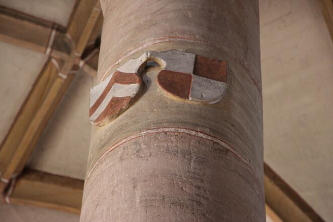 Sparnecker Wappen in der Weißdorfer Marienkirche