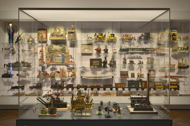 Ausstellungsvitrine - Spielzeugmuseum Sonneberg