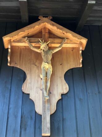 Über dem Hauseingang