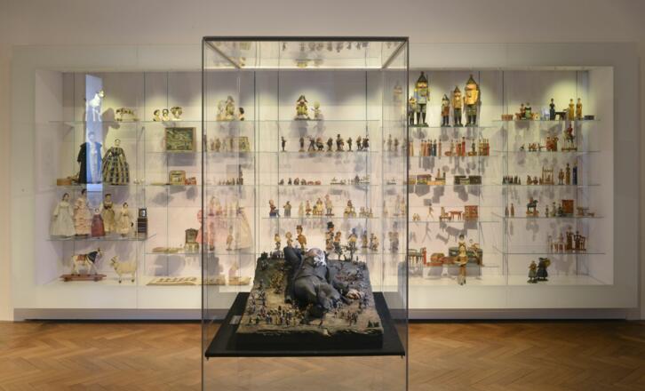 Ausstellungsvitrine - Spielzeugmuseum Sonneberg