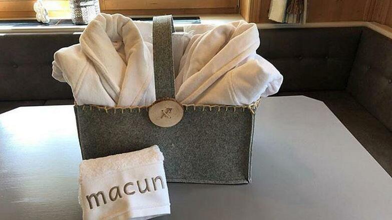 Unsere handgemachte Spa Tasche