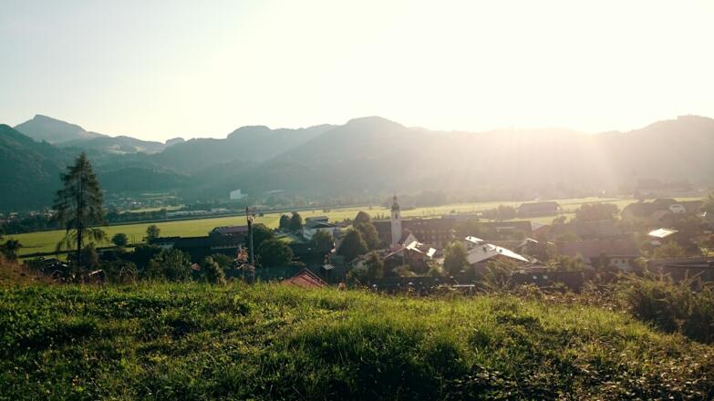 Blick auf Niederaudorf