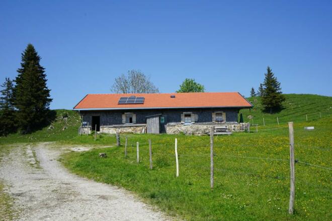 Huberalm unterhalb Farrenpoint