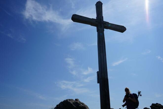 Gipfelkreuz Rampoldplatte