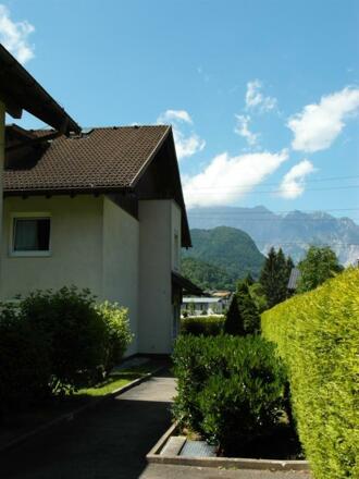 Hausansicht Eingangsbereich