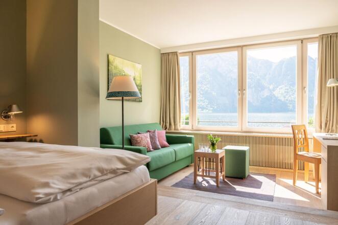Mini Suite mit Seeblick Hotel Post Traunkirchen (c