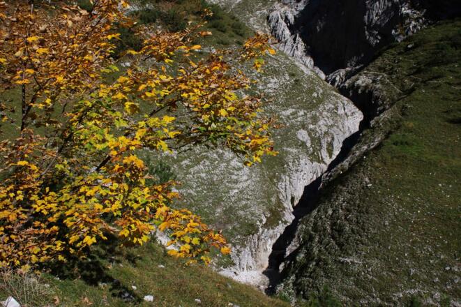 Blick in die Klamm