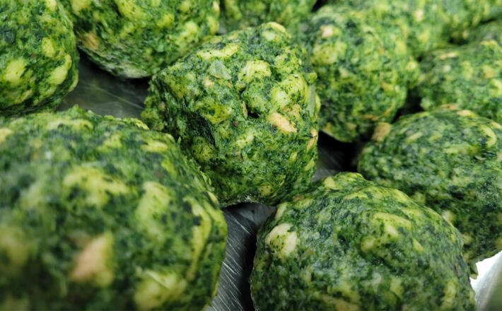 Spinatknödel