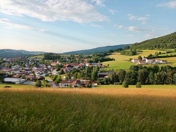 Haibach vom Weg zum Hofberg