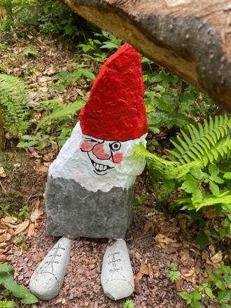 Steinfiguren beim Wildalmsteig