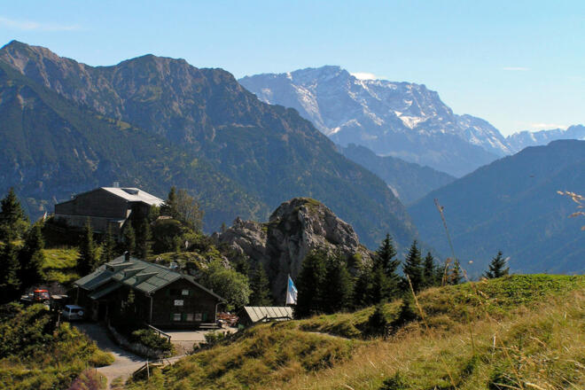 Bergtour Teufelstättkopf Sonnenberg und Kofel - Pürschlinghaus