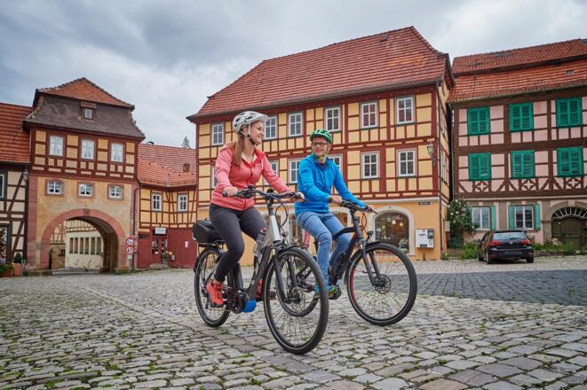 Radfahrer in Königsberg i. Bay.
