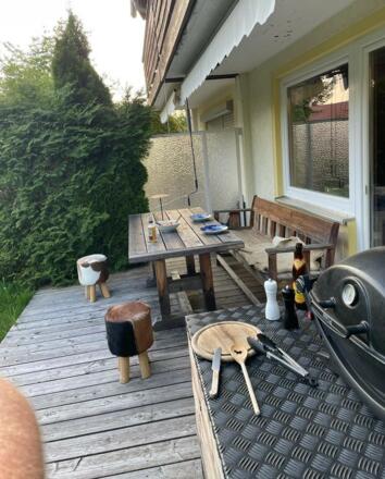 Grillen auf der Terrasse