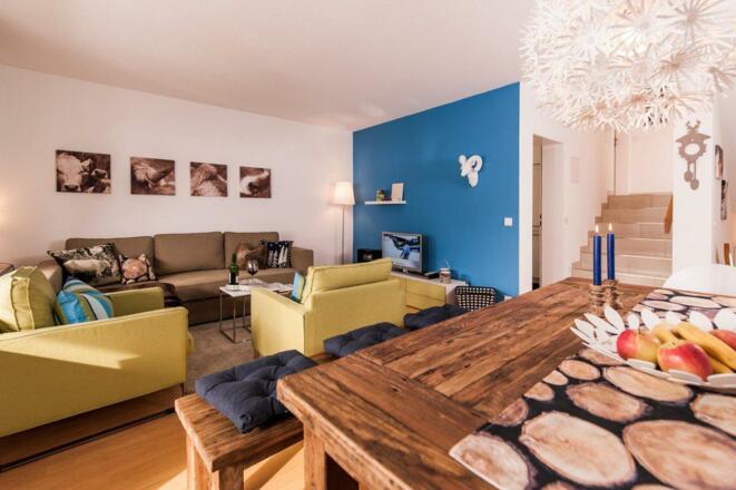 Berg-Wohnzimmer-Waibel FeWo