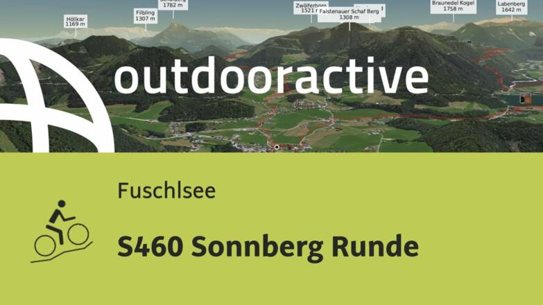 Mountainbike-tour in der Fuschlseeregion: S460 Sonnberg Runde