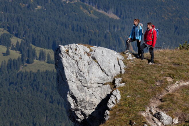 Bergtour Teufelstättkopf Sonnenberg und Kofel - Am Teufelstättkopf
